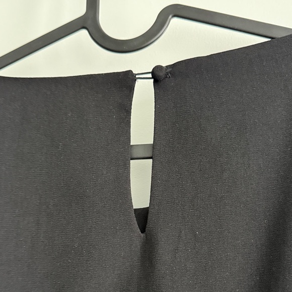 Black Ruffle Mini Dress - Picture 5 of 8